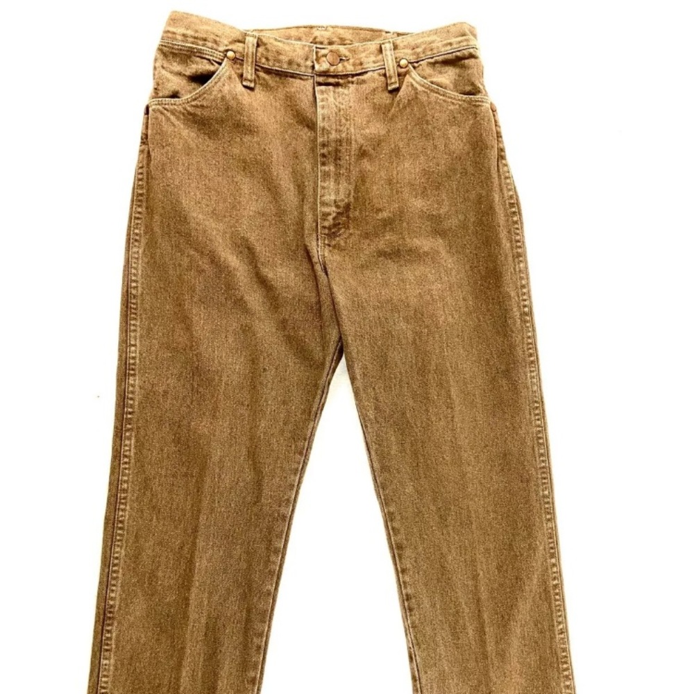 VTG 80s Wrangler Cowboy Cut 14MWZ Checotah Jeans